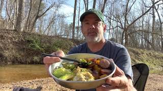 Rocket stove cooking by a creek by Forest Adventures with Scott 235 views 1 year ago 15 minutes