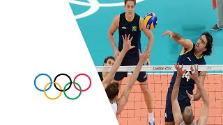 Men's Volleyball Pool B - BRA v USA | London 2012 Olympics