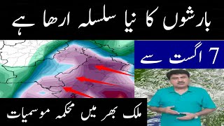 Weather Update Today New Rainy Spell Expected In Pakistan From 7th August 2023