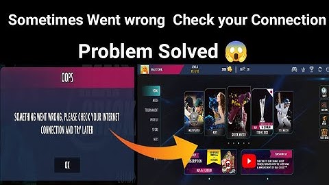 Something Went Wrong Please Check Your Internet Connection Problem | Real Cricket 22 Problem Fixed