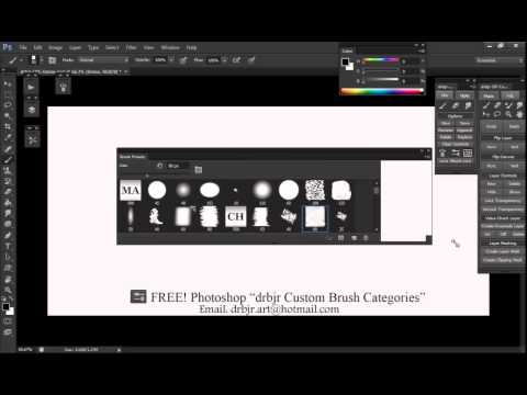 FREE! drbjr Custom Brush Categories - Photoshop Brushes