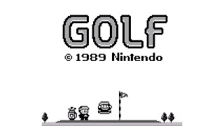 GB ゴルフ プレイ動画 GOLF Gameplay