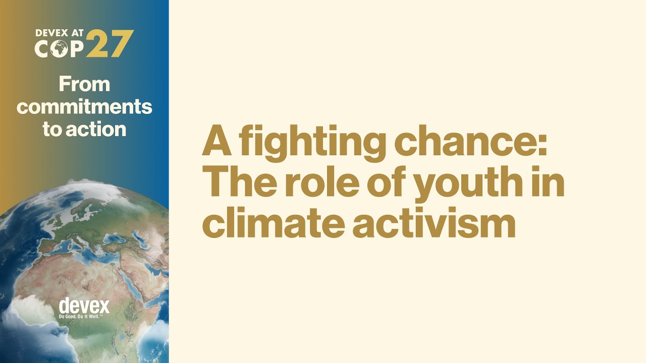 A fighting chance: The role of youth in climate activism