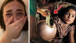 Папа купил УЗИ-аппарат 9-летней дочери, потому что её ЖИВОТ продолжает расти. ШОКИРУЮЩИЙ РЕЗУЛЬТАТ!
