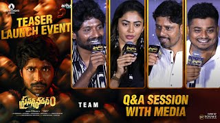 Prasanna Vadanam Q&A Session With Media At Teaser Launch Event | YouWe Media