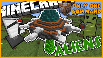 Aliens in One Command (Minecraft 1.10)