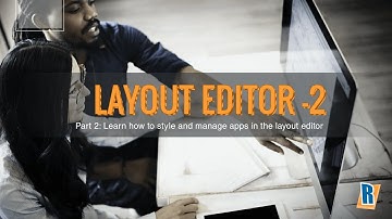 Layout Editor Part2