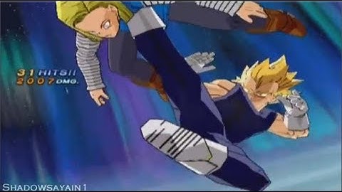DBZ Budokai 3 SSJ Vegeta vs Android 18