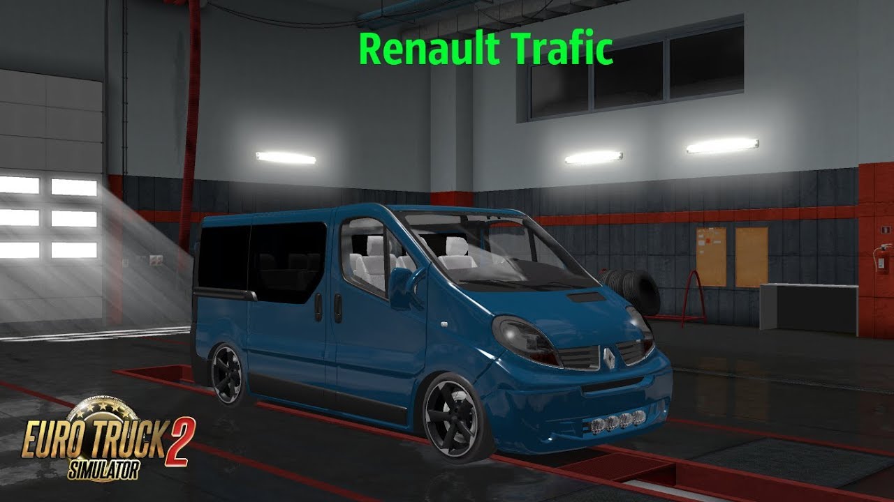 Euro Truck Simulator 2 Обзор Мода (Renault Trafic) - YouTube