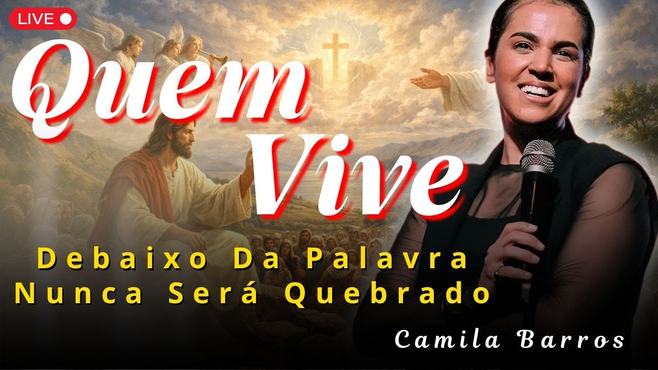 Debaixo da Palavra Nada Pode Te Quebrar | Camila Barros