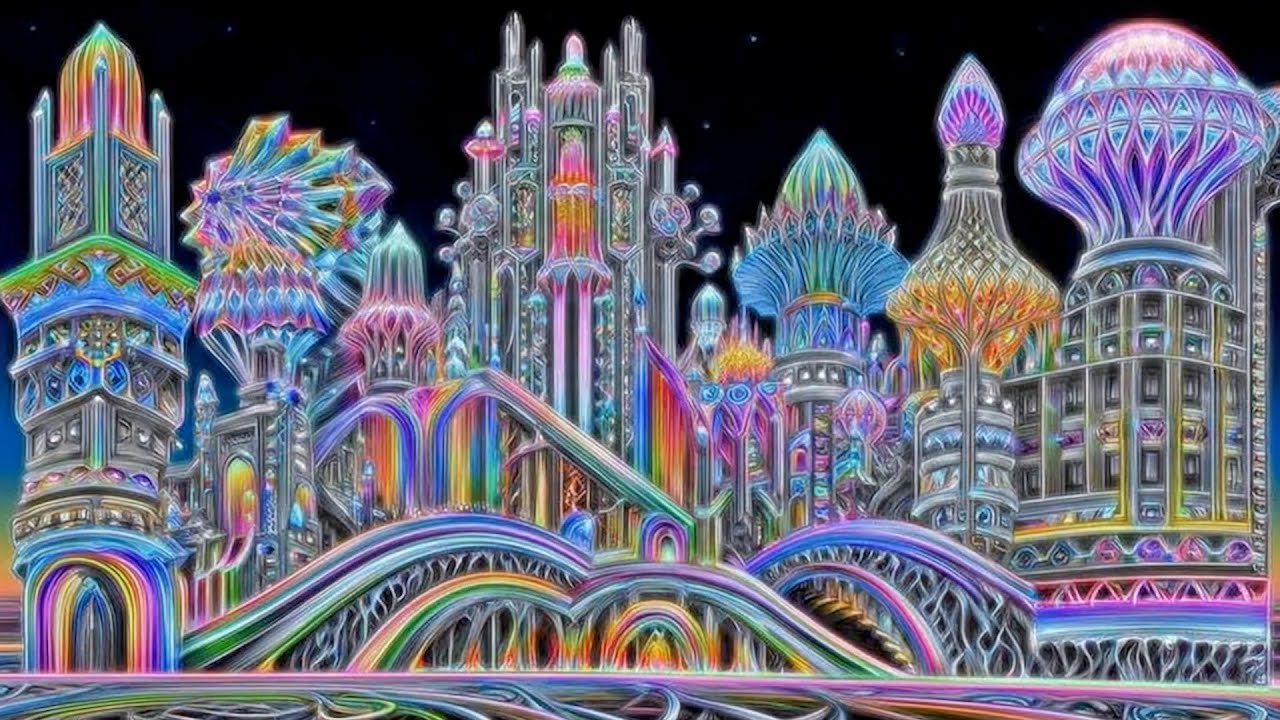 Awakening in a Forgotten Dimension | 4K Trippy Visuals & Mystic Beats ...