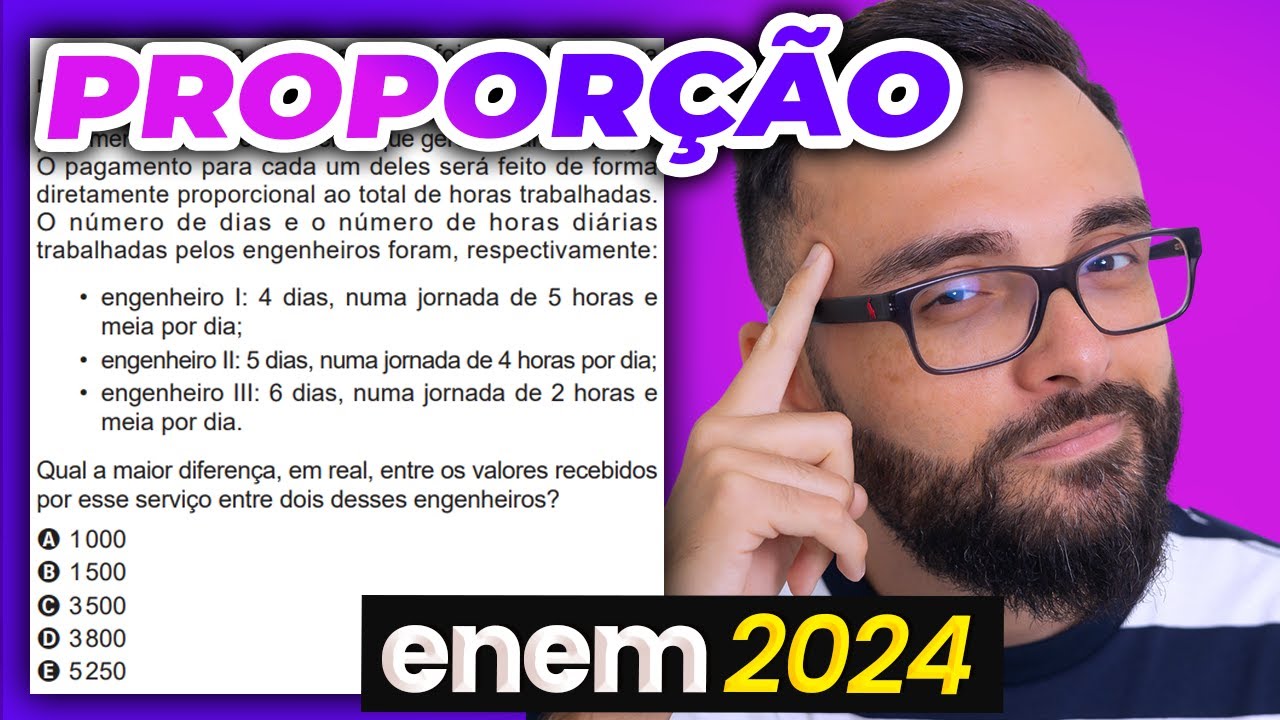Enem 2024 | Uma empresa de engenharia foi contratada para realizar um ...