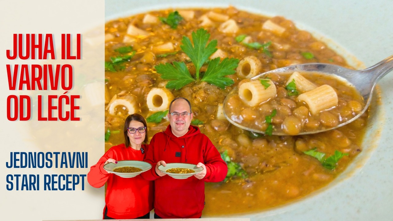 ​Dalmatinsko varivo od LEĆE, pomidore i češnjaka: Sirotinjski recept koji smo zaboravili.