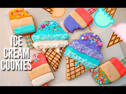Ice Cream & Popsicle COOKIES | Featuring Sprinkle Pop