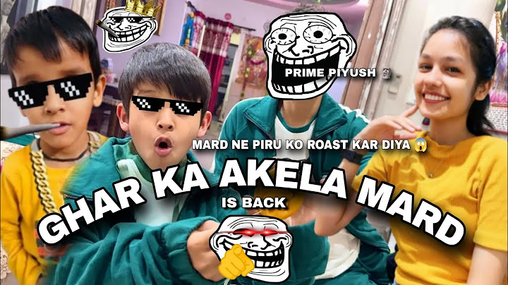 GHAR KA AKELA MARD IS BACK 🗿 KUNALI JOSHI 😎 AKELA MARD 💀 @souravjvlogs  @piyushjocgaming