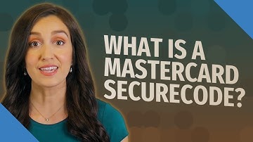 What is a MasterCard SecureCode?
