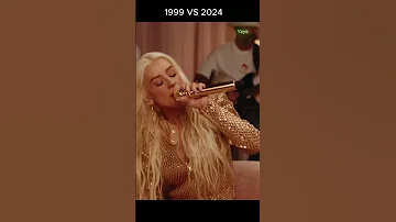 Christina Aguilera S Voice 1999 Vs 2024 Genie In A Bottle Edition 