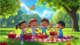 Spring Picnic Song | Fun Springtime Adventure for Kids!