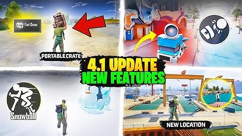 "PUBG Mobile 4.1 Update is Finally Here | New Features & Gameplay Highlights"