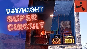 SUPER SIMPLE Rust Base Day/Night Cycle Automatic Lights Tutorial