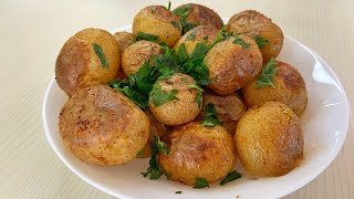 Few people cook potatoes this way! Oven baked potato recipe. Simple recipe.