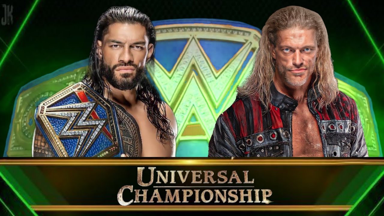 pic Wwe Money In The Bank 2021 Roman Reigns Vs Edge wwe roman reigns vs edge at money in
