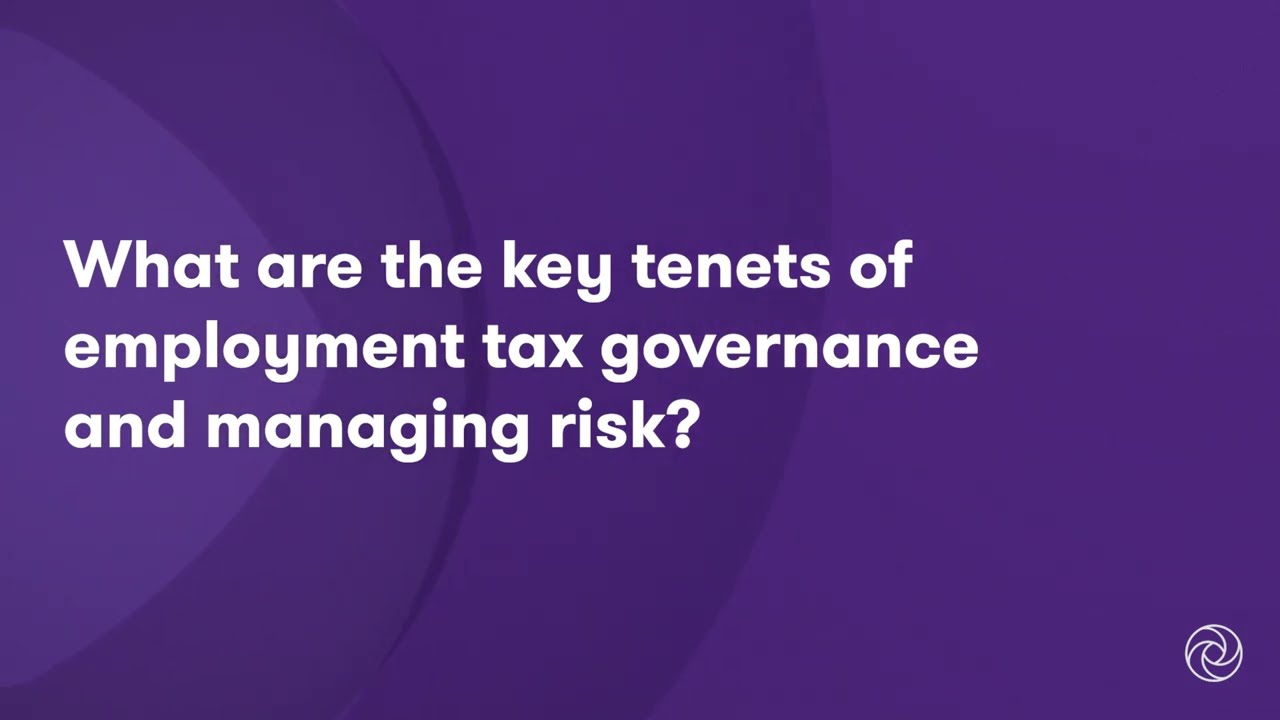 Employment tax risk - Jonathan Berger