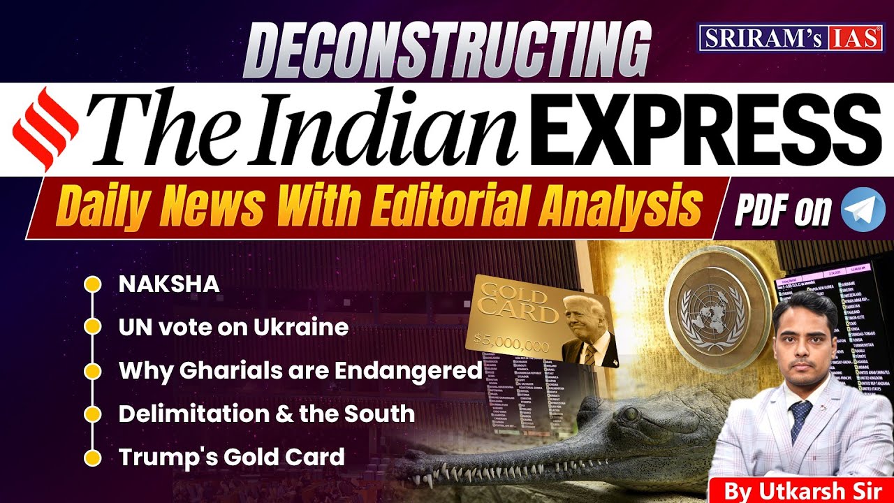 Indian Express Analysis | 27 February 2025 | LIVE The Indian Express ...