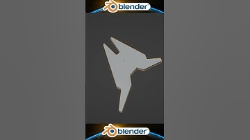How to Make a Spaceship in Blender - Random Flow Blender Addon #blendertutorial #shorts