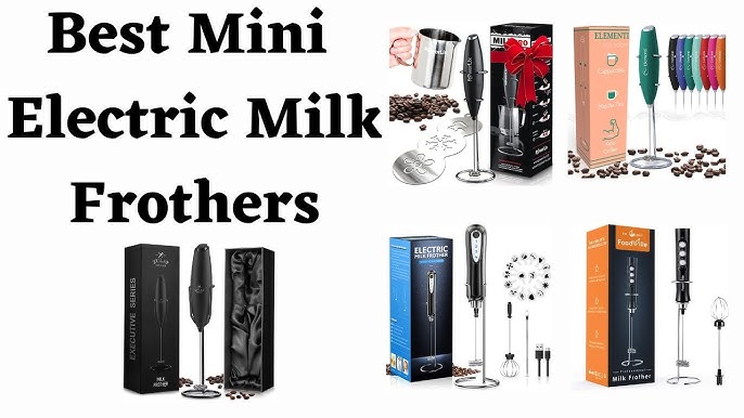 Foodville MF02 Rechargeable Milk Frother Review 