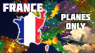 I Only Used PLANES as France in Rise of Nations