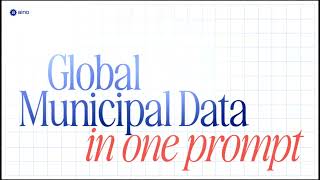 Get access to municipality data in minutes | Aino AI