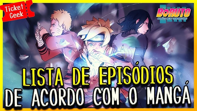 Veja ONDE ASSISTIR Boruto COMPLETO! (Todos os episódios já lançados)! Boruto  Episódio 269 Legendado! 