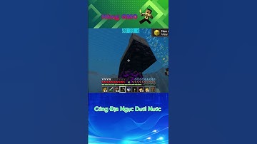 Cổng địa ngục ngay dưới nước  #minecraft #minecraftpe
