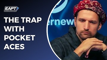 TRAP WITH POCKET ACES. EURASIAN POKER TOUR 2022.