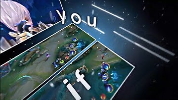 Somewhere Only We Know - GMV Typography | After Effects 