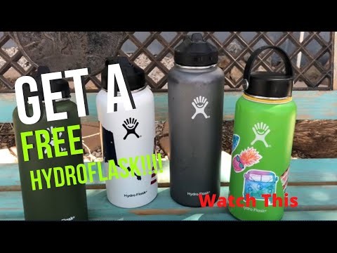 How to get a new Hydroflask for Free 