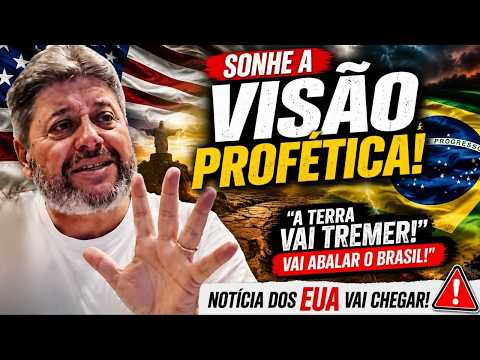 SE CUMPRIU  "A TERRA VAI TREMER!" PASTOR SANDRO ROCHA REVELA NOTÍCIA DOS EUA QUE VAI ABALAR O BRASIL