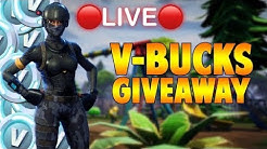 free v bucks giveaway season 6 battlepass shoutouts at 2300 subs duration 4 28 57 - free v bucks giveaway live