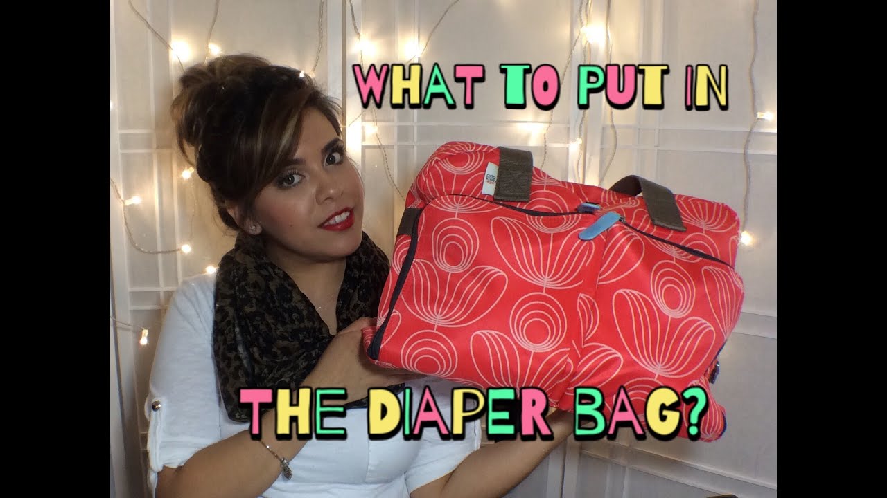 Mommy Tips: What To Put In The Diaper Bag? For New Mommy's! | Cindy Luv - YouTube