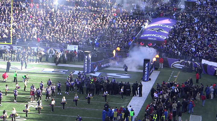 Ravens player introductions - Ray Lewis' last dance