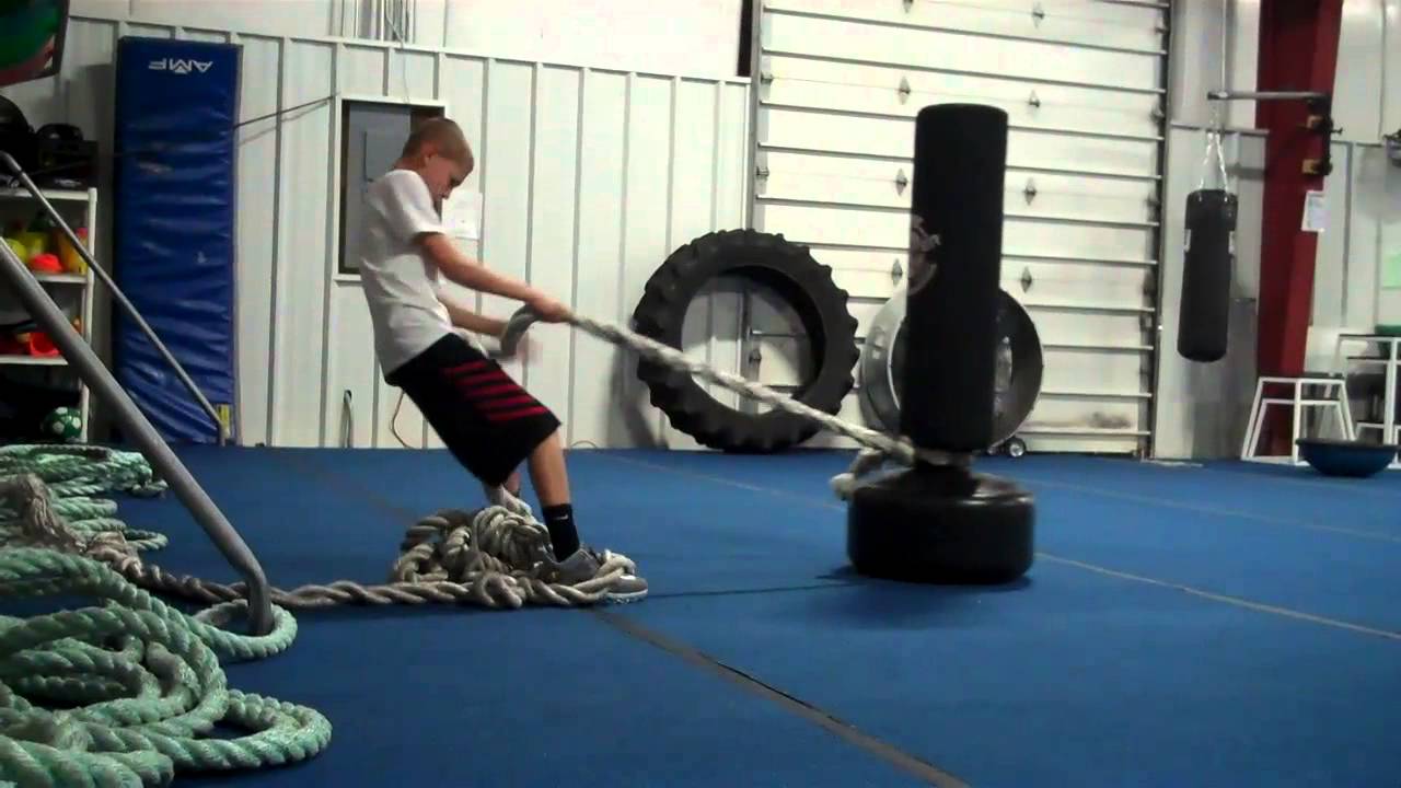 Hand over hand bag pull w push back - YouTube