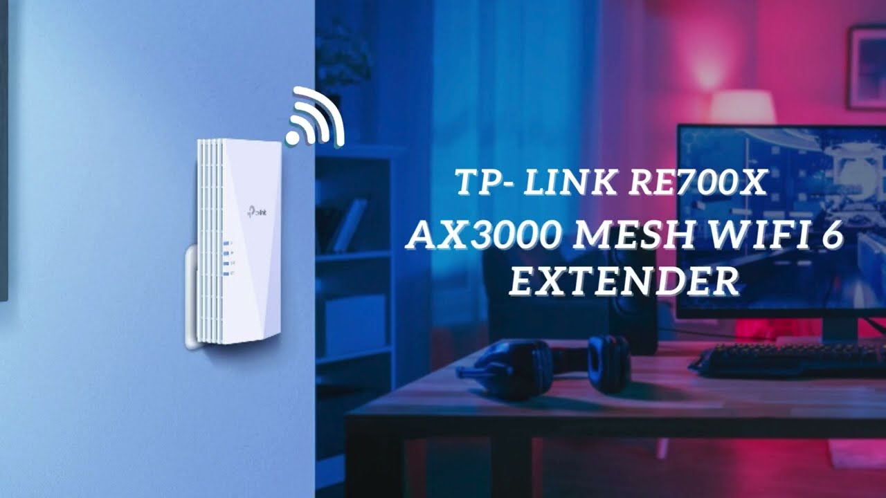 Test TP-Link RE700X : un répéteur wifi 6 plus rapide que l'éclair - Vidéo  Dailymotion