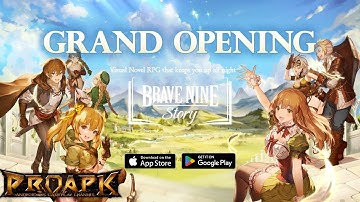 BraveNine Story Gameplay Android / iOS (Official Launch)