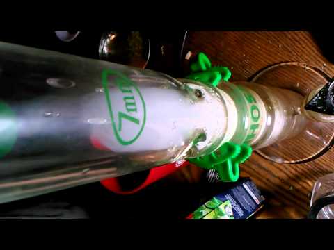 7mm double disc hoss bong