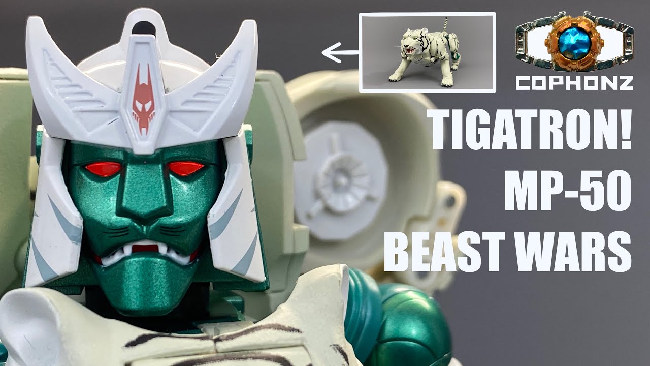 No Words Review of Takara Tomy MP-50 Beast Wars Tigatron by Cophonz