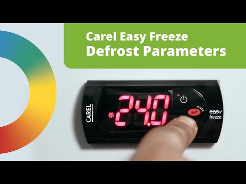 Programming a Carel Easy Freeze Defrost Controller