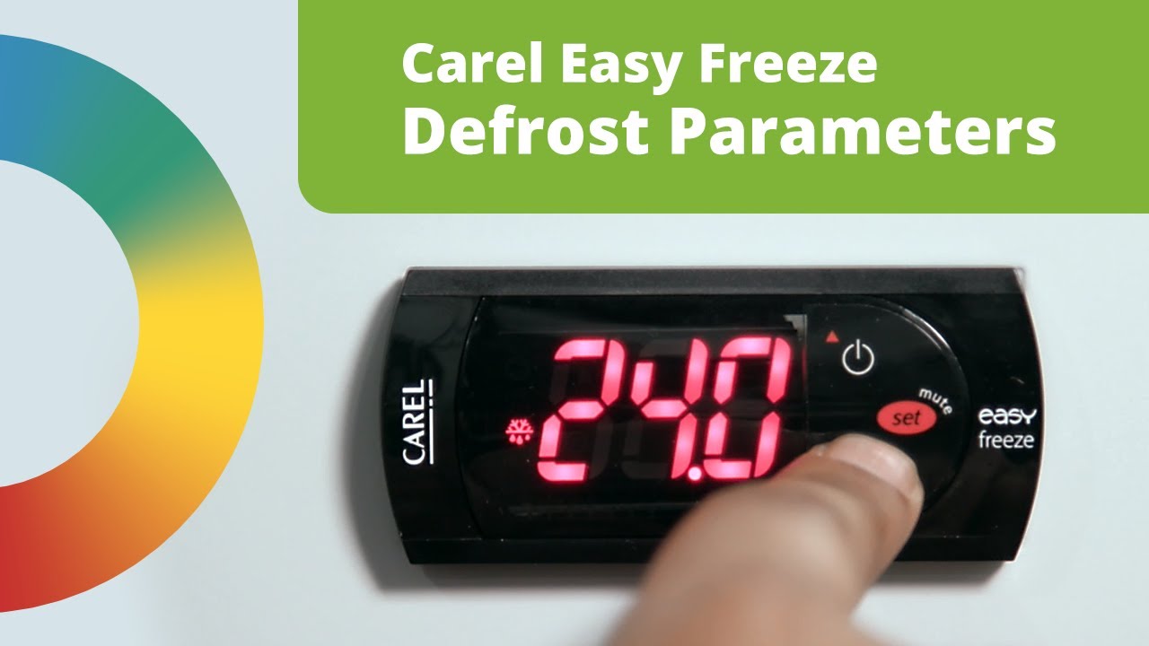 Programming a Carel Easy Freeze Defrost Controller - YouTube