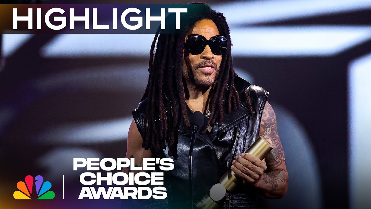 Lenny Kravitz gives inspiring speech as he accepts People's Choice ...