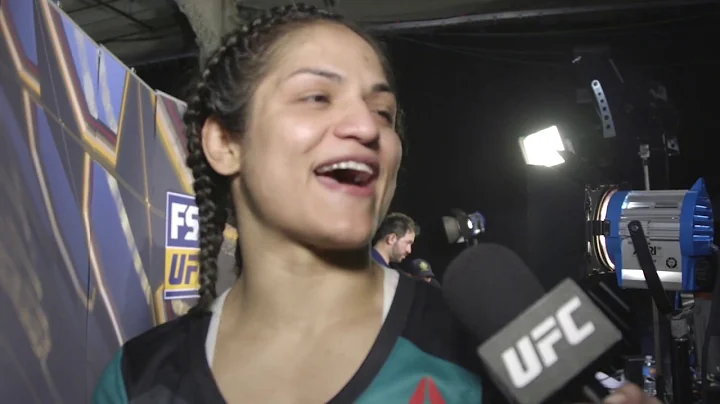 UFC 210: Cynthia Calvillo Backstage Interview